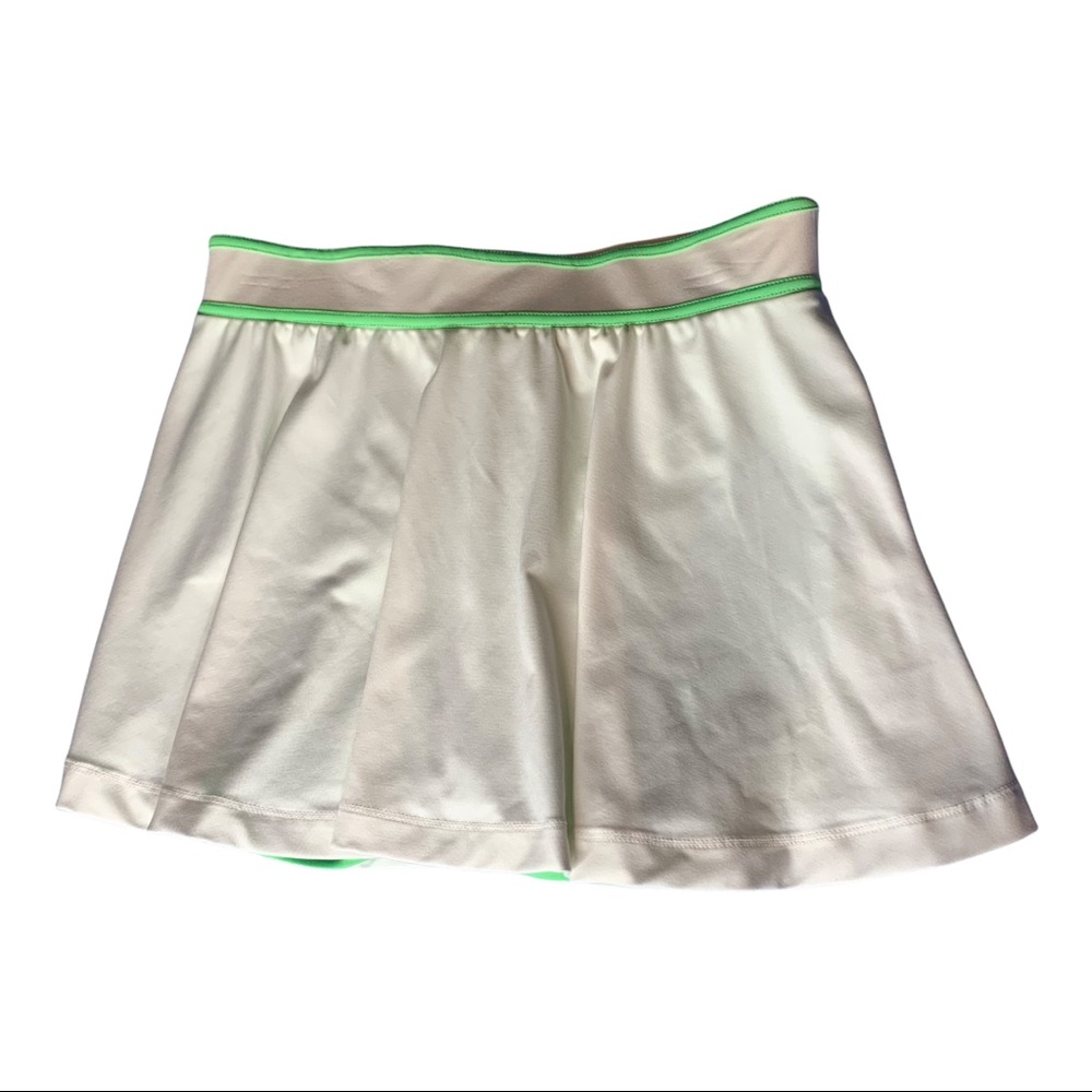 Wimbledon Women’s Tennis Skort White and Green Tennis Core